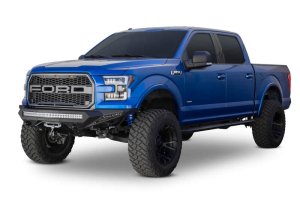 Ford F-150 Bumper - Front - Addictive Desert Designs - Stealth Fighter - Hammer Black - `15-`17